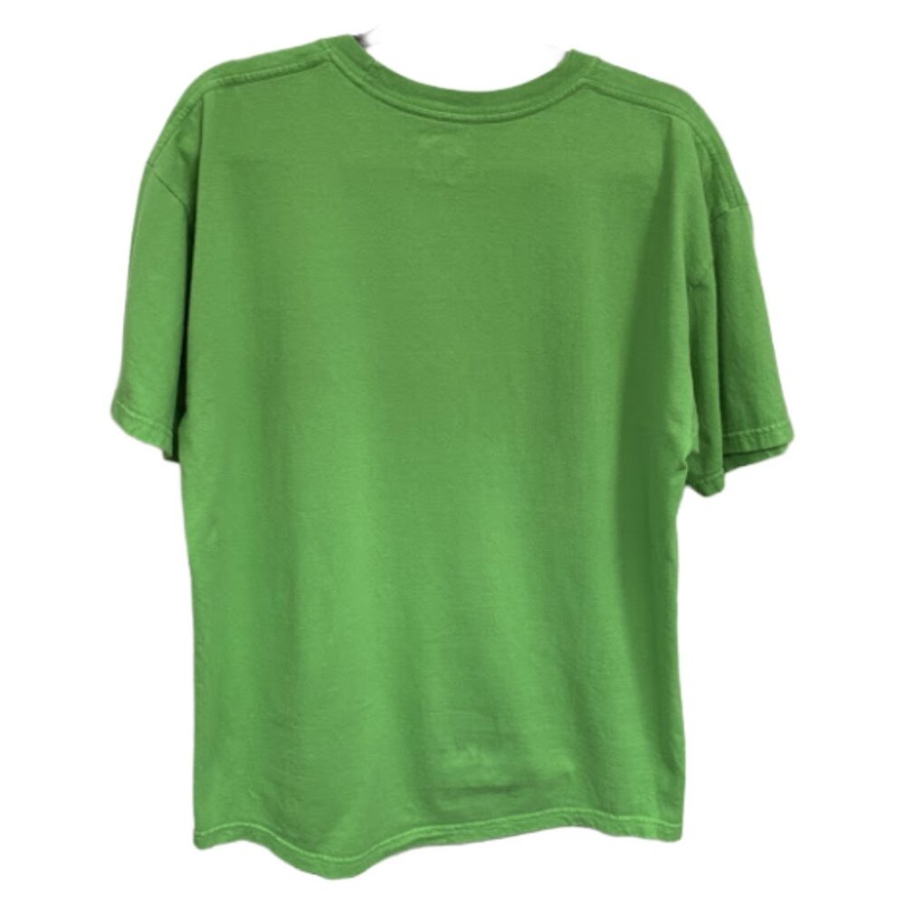 Y2K Vintage Bright Green Zoo York T-Shirt in Large - Picture 6 of 10